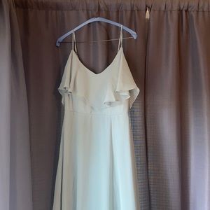 Birdy Grey bridesmaids dress. Medium. Sage. Jane Style